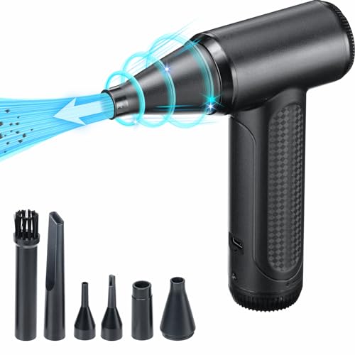 USB充電式 超強力電動エアダスター 多機能ノズル Amazon.co.jp: 【超強力噴射・細いノズル新追加】HAGOOGI エア